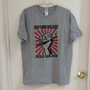 Resist Planned Obsolescence Gray T-Shirt
